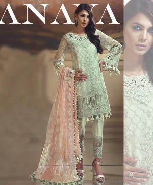 ANAYA EMBROIDERED STRAIGHTS SUITS FOR EID