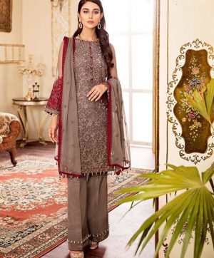 LATEST GORGETTE SUITS IN SINGLE AT WHOLESALE PRICE
