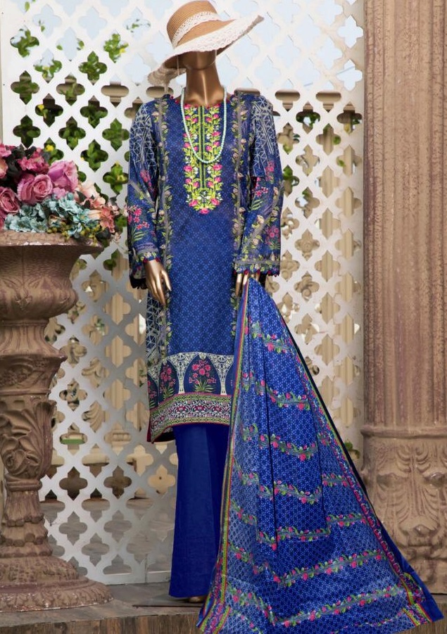 GULL AAHMED LAWN COLLECTION 01 KARACHI SUITS