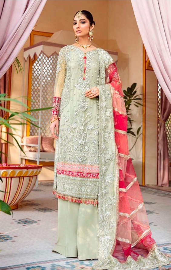 RAMSHA R 267 PAKISTANI SUITS FOR ONLINE RESELLERS