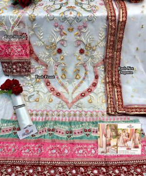 RAMSHA R 262 PAKISTANI SUITS FOR ONLINE RESELLERS