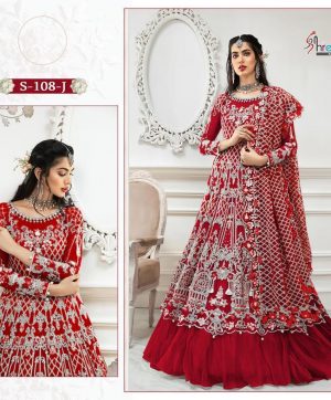SHREE FABS S 108 J RED