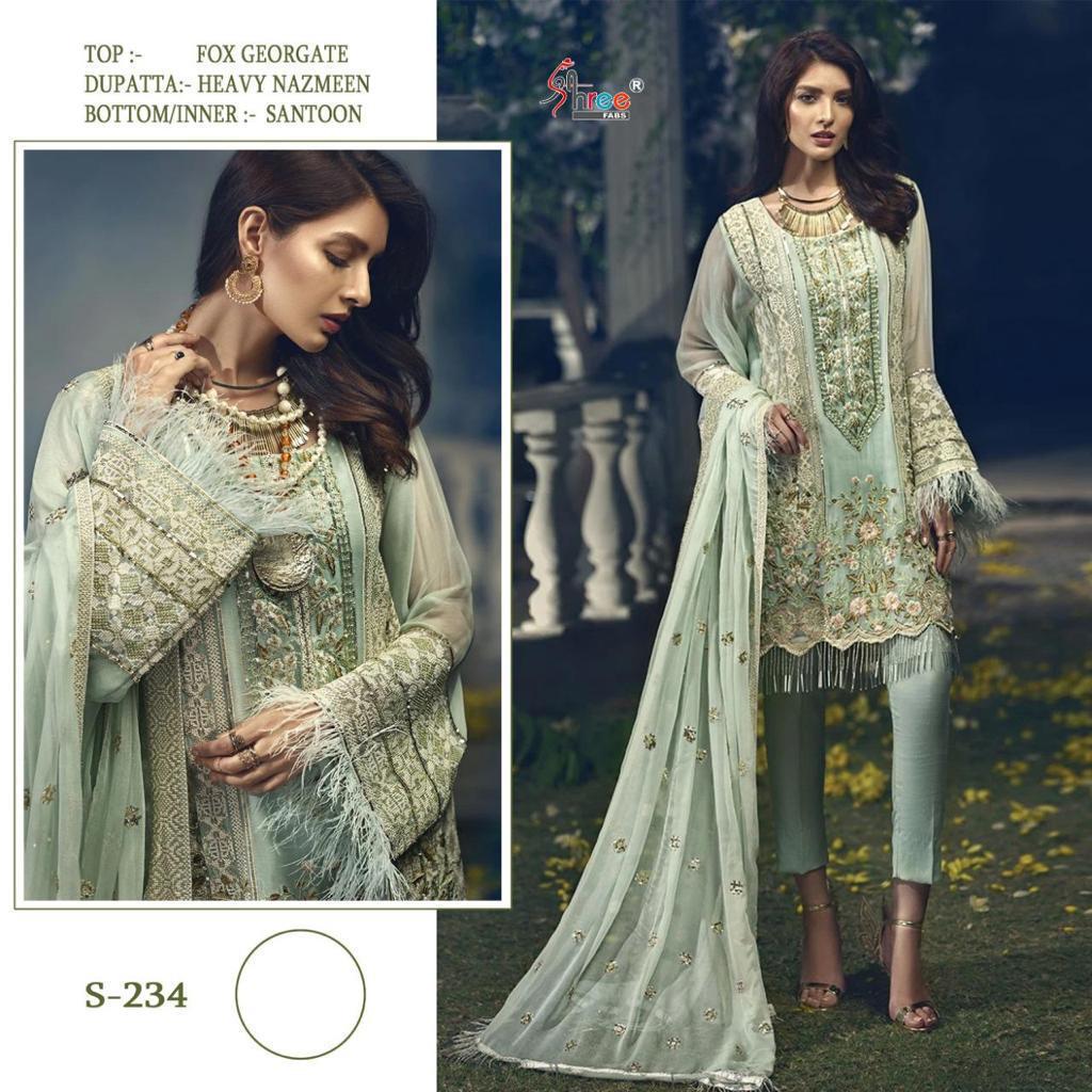 SHREE FABS S 234 WHOLESALE SUITS ONLINE