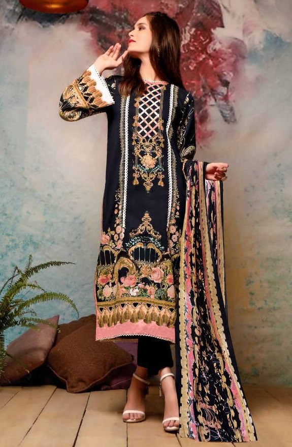 nafisa andaaz karachi suits vol 3 3001-3006 series soft cotton salwar  kameez online catalogue rate