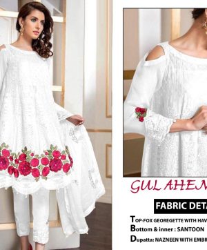 GUL AHEMAD VOL 4 GEORGETTE SUITS ONLINE IN SINGLE