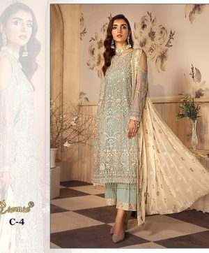 COSMOS C 4 WITH REAL OPEN PICTURE SALWAR KAMEEZ
