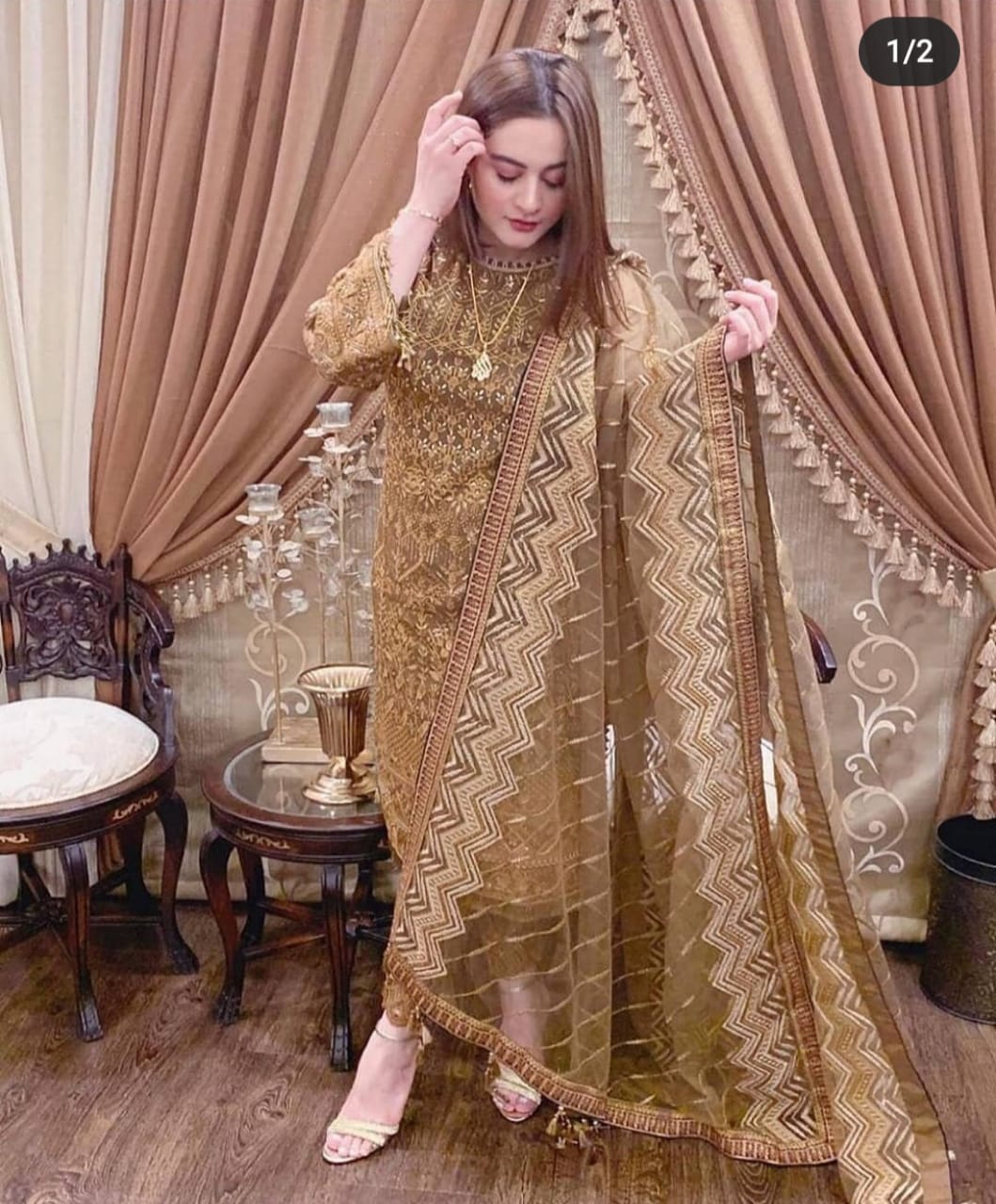 Pearls and Petals | Latest Pakistani Netted suits | Designer Dresses –  pearlsandpetalsuk