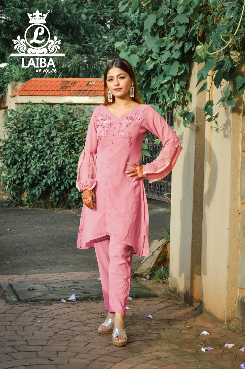 Pink Almirah Cotton Solid Kurti | Vishal Mega Mart India