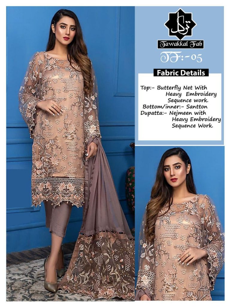 Tawakkal Opulence vol 4 Karachi Cotton Dress Material Catalog,