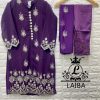 LAIBA AM VOL 129 WINE READYMADE TUNIC COLLECTION