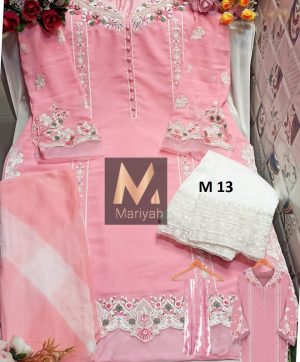 MARIYAH DESIGNER M 13 PINK READYMADE PREET TUNIC COLLECTION