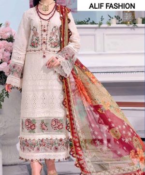 ALIF FASHION A 55 PAKISTANI SUITS IN LOWEST PRICE