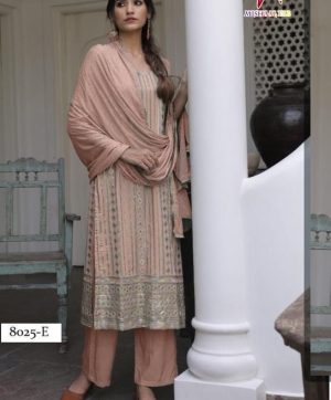 MISHAAL FAB 8025 E PAKISTANI SUITS IN LOWEST PRICE