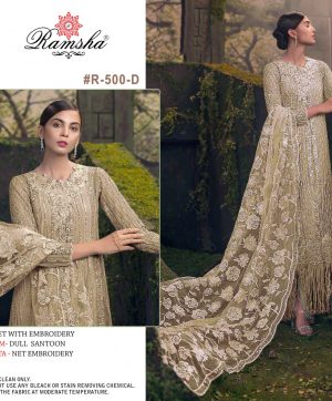 RAMSHA FASHION R 500 D PAKISTANI SUITS IN INDIA