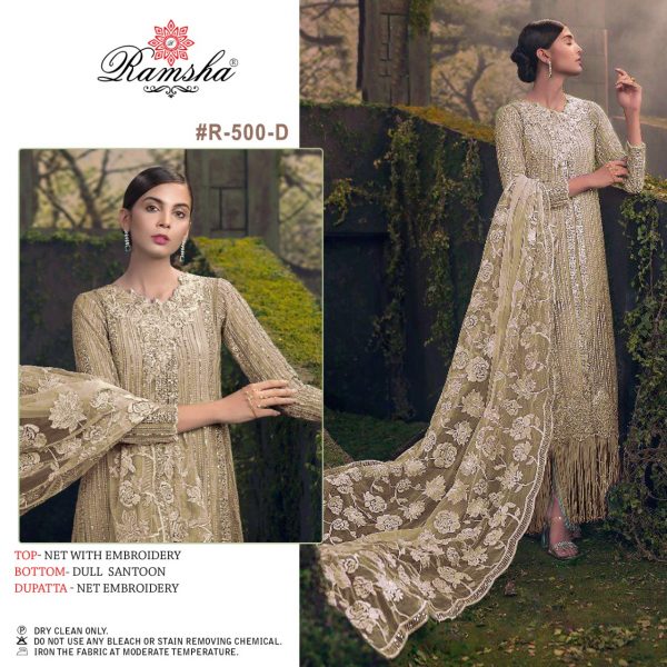 RAMSHA FASHION R 500 D PAKISTANI SUITS IN INDIA
