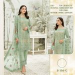 SHREE FABS S 116 C PAKISTANI SUITS IN LOWEST PRICE