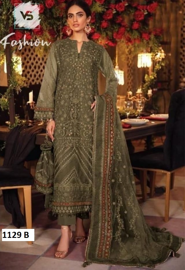VS FASHION 1129 B PAKISTANI SUITS IN LOWEST PRICE