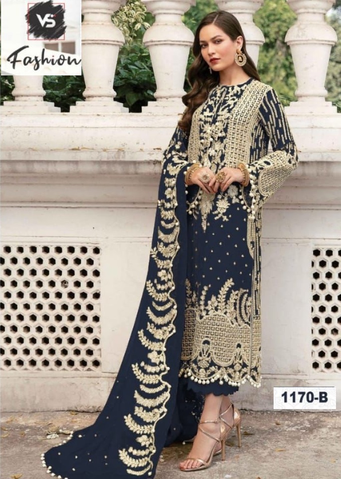 VS FASHION 1170 B PAKISTANI SUITS IN LOWEST PRICE