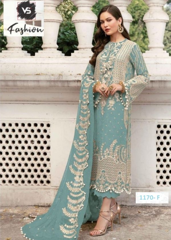 VS FASHION 1170 F PAKISTANI SUITS IN LOWEST PRICE