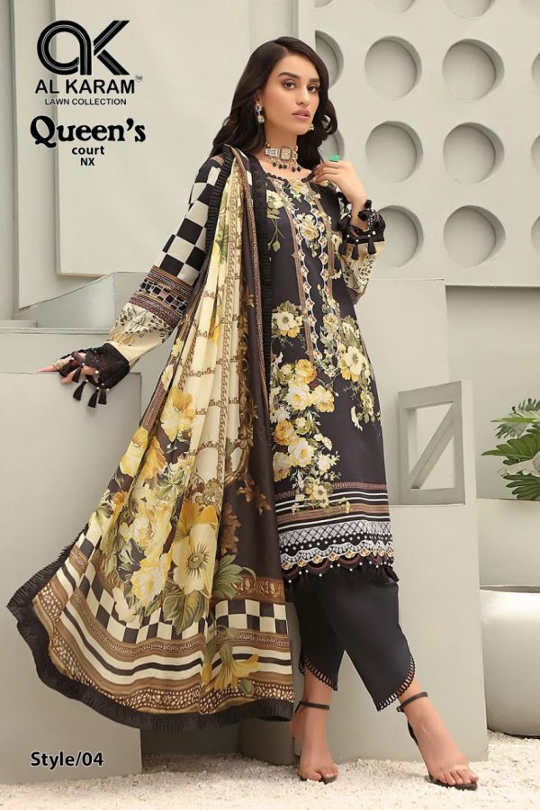 Safina Vol 3 Nafisa Cotton Karachi Salwar Suits – Kavya Style Plus
