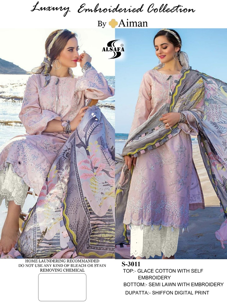 AL SAFA S 3011 PAKISTANI SUITS IN INDIA BY AIMAN