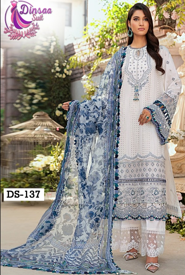 DINSAA SUITS DS 137 ROOHI PAKISTANI SUITS IN INDIA