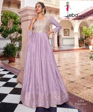 EBA LIFESTYLE 1474 PRIME ROSE 7 READYMADE GOWN WHOLESALE