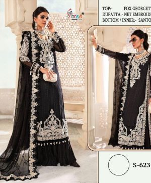 SHREE FABS S 623 PAKISTANI SUITS MANUFACTURER IN INDIA
