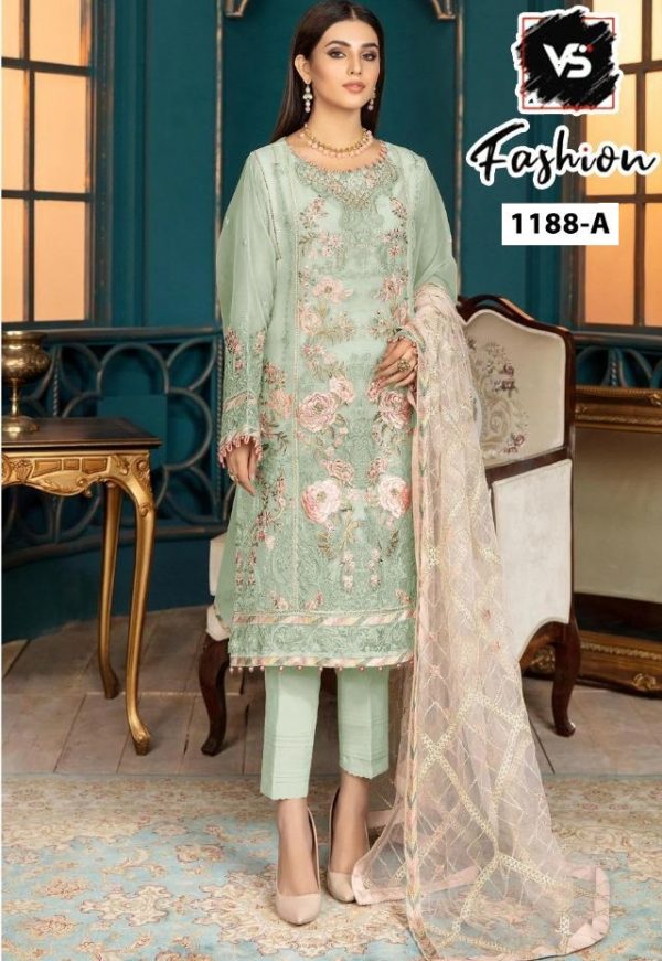 VS FASHION 1188 A PAKISTANI SUITS IN LOWEST PRICE