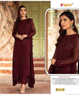 FEPIC D 5217 A ROSEMEEN PAKISTANI SUITS IN INDIA
