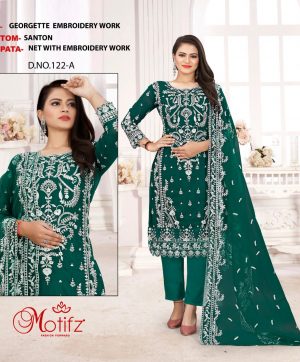 MOTIFZ 122 A PAKISTANI SUITS MANUFACTURER IN INDIA
