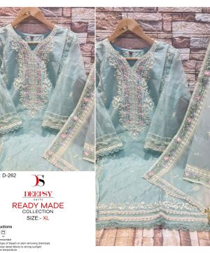 DEEPSY SUITS D 262 READYMADE PAKISTANI SUITS IN INDIA