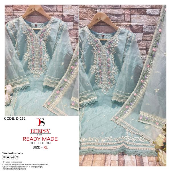 DEEPSY SUITS D 262 READYMADE PAKISTANI SUITS IN INDIA