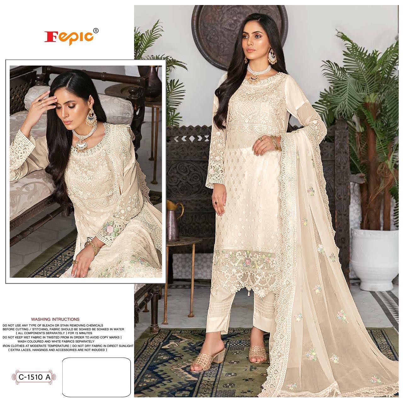 FEPIC C 1510 A ROSEMEEN PAKISTANI SUITS IN INDIA