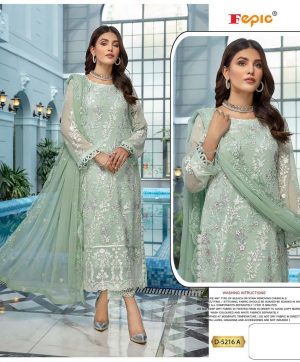 FEPIC D 5216 A ROSEMEEN PAKISTANI SUITS IN INDIA