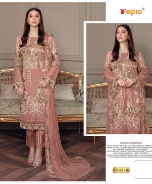 FEPIC D 5225 A ROSEMEEN PAKISTANI SUITS IN INDIA