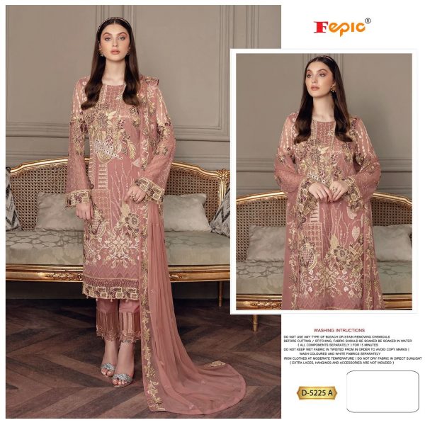 FEPIC D 5225 A ROSEMEEN PAKISTANI SUITS IN INDIA