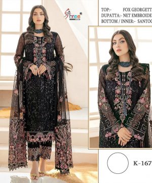 SHREE FABS K 1675 PAKISTANI SUITS IN INDIA