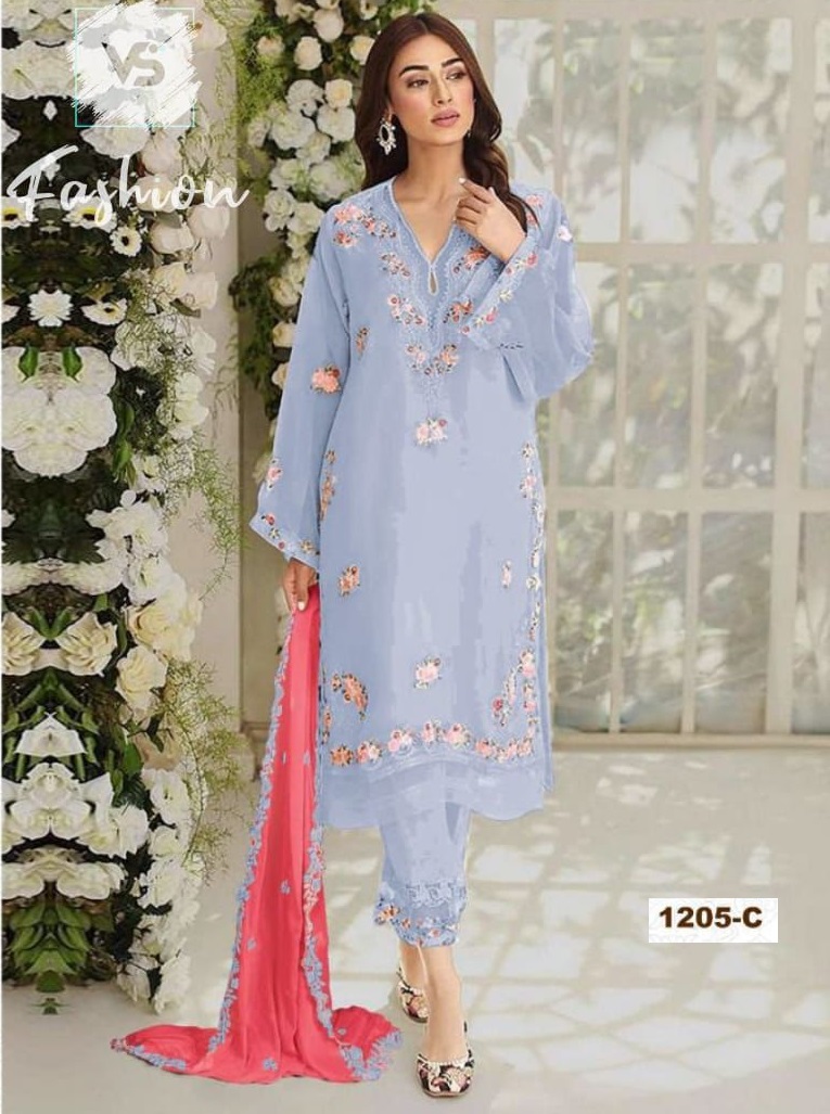 VS FASHION 1205 C READYMADE PAKISTANI SUITS IN INDIA