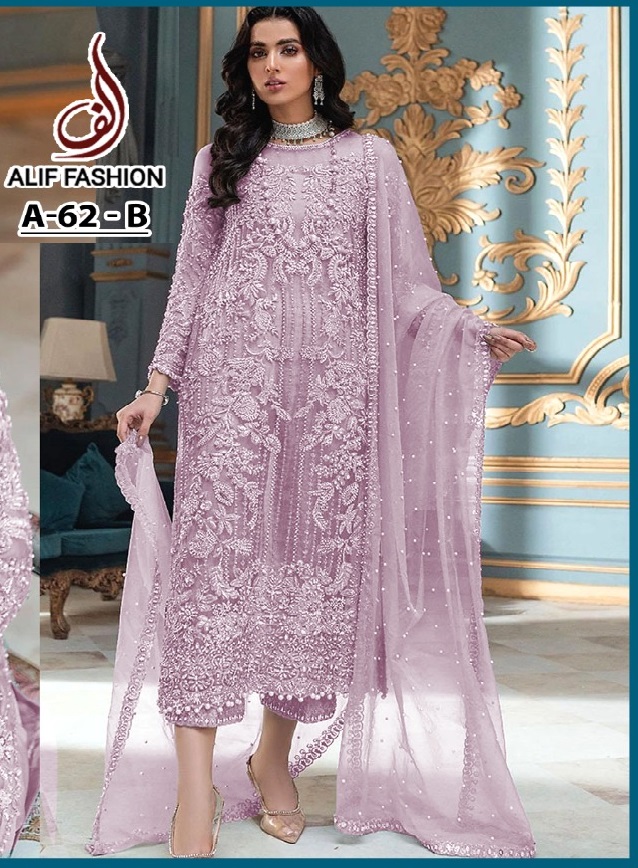 ALIF FASHION A 62 B PAKISTANI SUITS IN INDIA