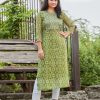 BLUE HILLS KURTI WITH EMBROIDERY WORK 1003