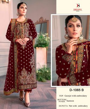 DEEPSY SUITS D 1065 B PAKISTANI SUITS IN INDIA