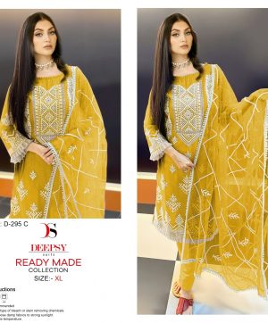 DEEPSY SUITS D 295 C READYMADE PAKISTANI SUITS IN INDIA