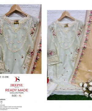 DEEPSY SUITS D 296 READYMADE PAKISTANI SUITS IN INDIA