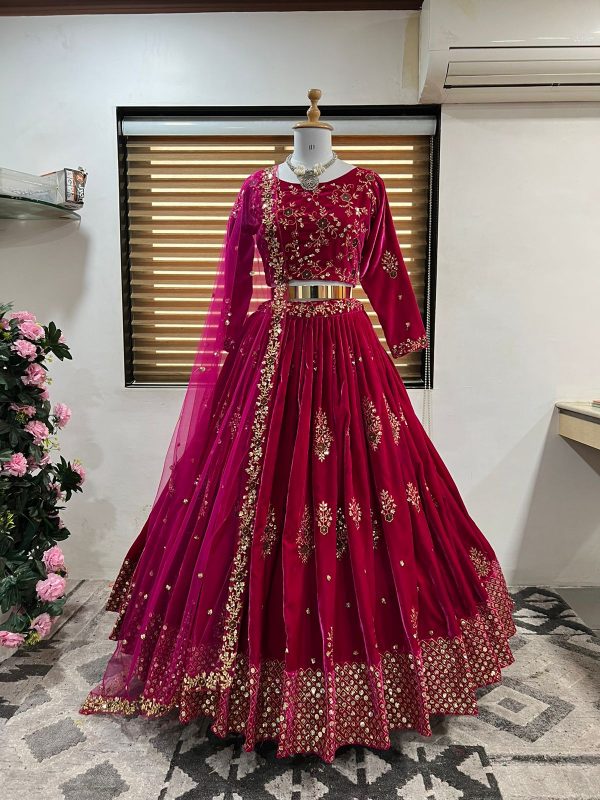 Silk Ladies Bridal Wear Lehenga Choli Wholesale Catalog at Rs 10555 in Surat