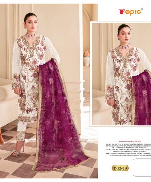 FEPIC D 5242 A ROSEMEEN PAKISTANI SUITS IN INDIA