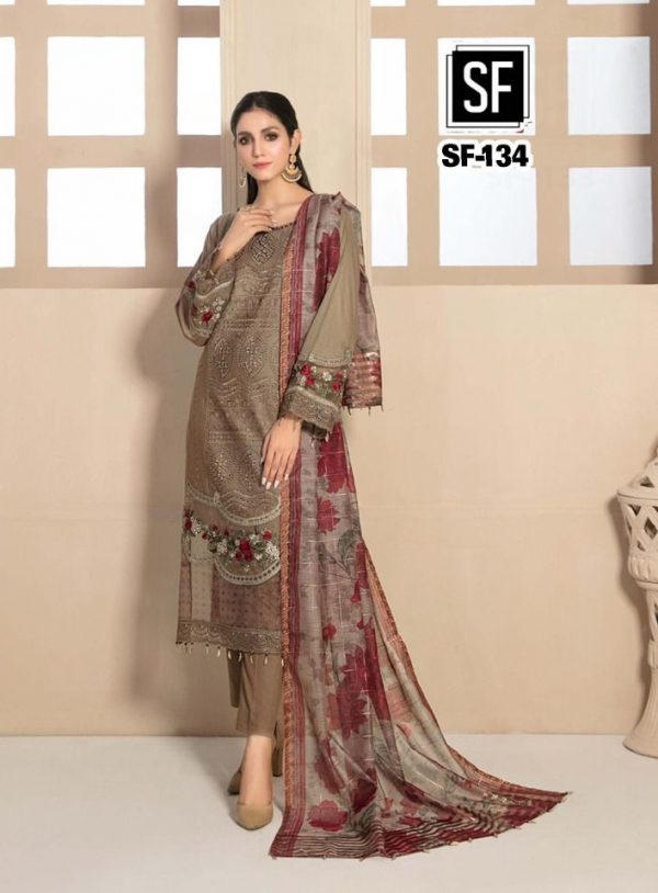 SF 134 PAKISTANI SUITS MANUFACTURER IN INDIA