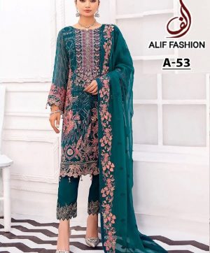 ALIF FASHION A 53 PAKISTANI SUITS IN INDIA