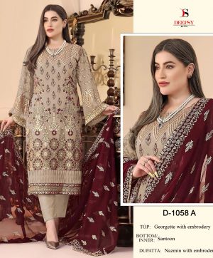 DEEPSY SUITS D 1058 A PAKISTANI SUITS IN INDIA