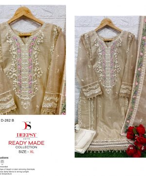 DEEPSY SUITS D 262 B READYMADE PAKISTANI SUITS